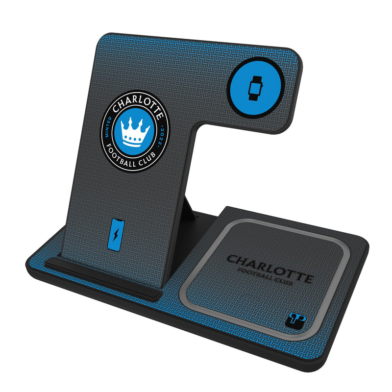 Charlotte FC Linen 3 in 1 Charging Station