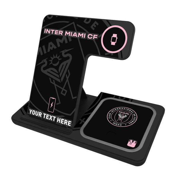 Inter Miami CF Personalized Tilt 3 in 1 Charging Station