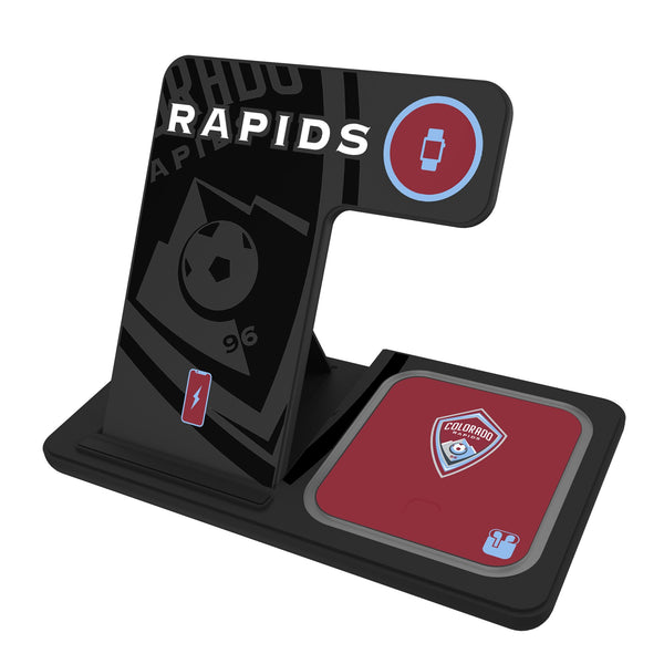 Colorado Rapids Monocolor Tilt 3 in 1 Charging Station