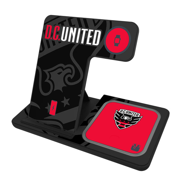 DC United Monocolor Tilt 3 in 1 Charging Station