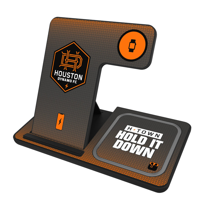 Houston Dynamo Linen 3 in 1 Charging Station