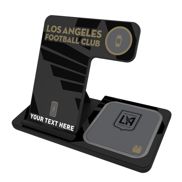Los Angeles Football Club Personalized Tilt 3 in 1 Charging Station