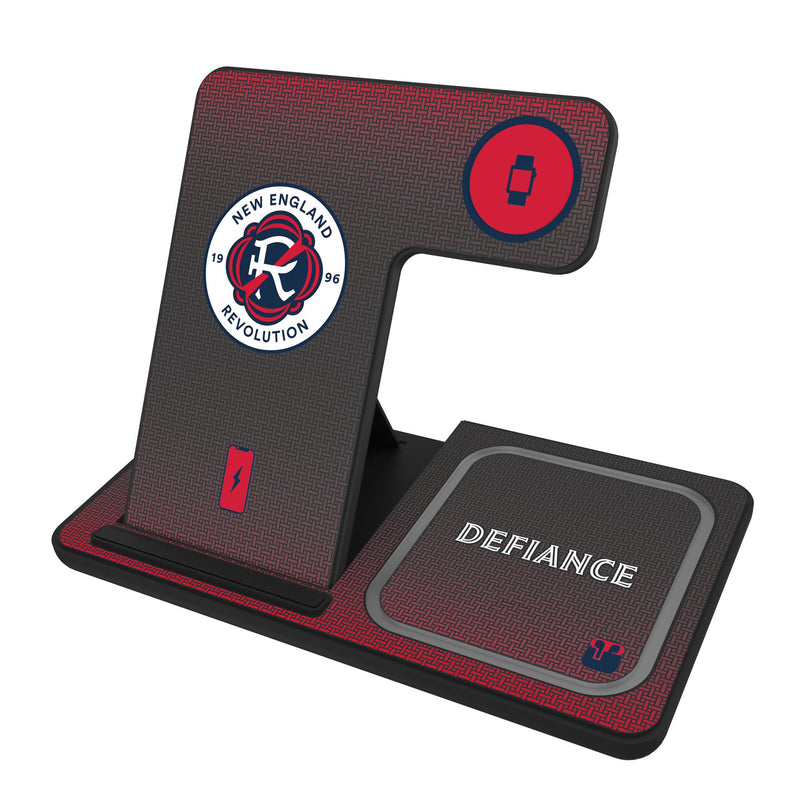 New England Revolution Linen 3 in 1 Charging Station