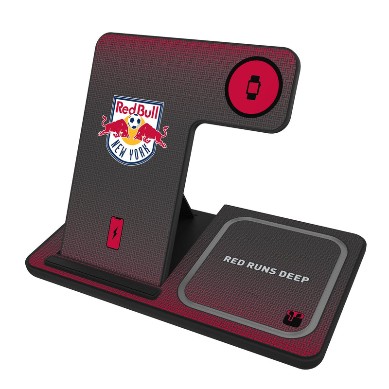 New York Red Bulls Linen 3 in 1 Charging Station