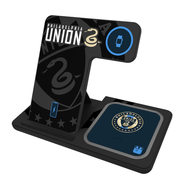 Philadelphia Union Monocolor Tilt 3 in 1 Charging Station