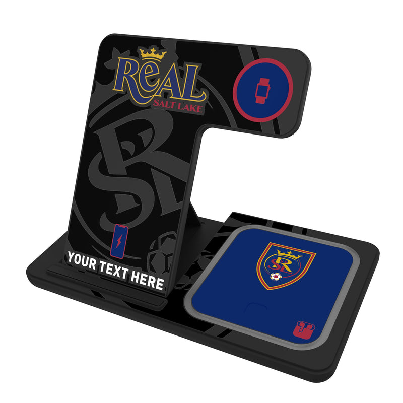 Real Salt Lake Personalized Tilt 3 in 1 Charging Station