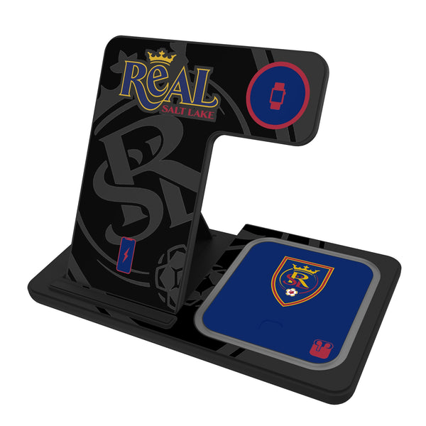 Real Salt Lake Monocolor Tilt 3 in 1 Charging Station
