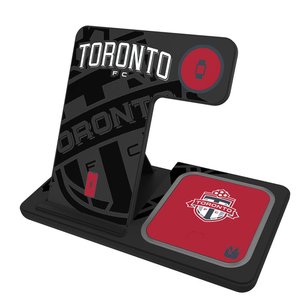 Toronto FC Monocolor Tilt 3 in 1 Charging Station