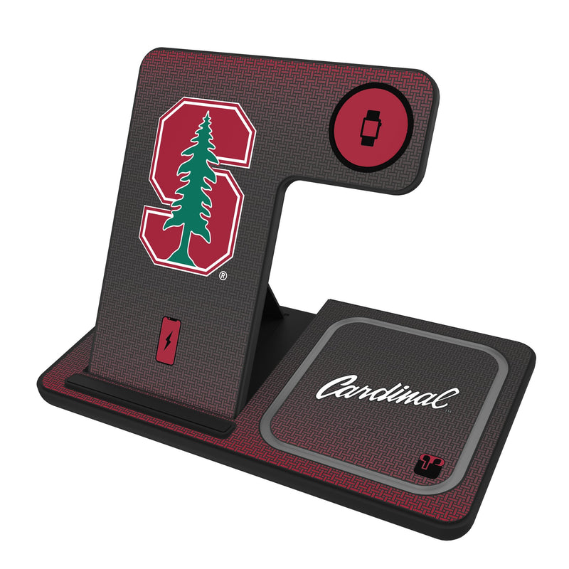 Stanford University Cardinal Linen 3 in 1 Charging Station