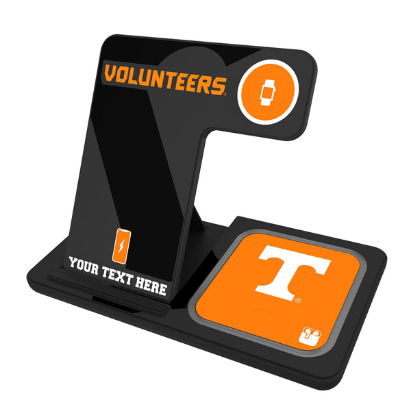 University of Tennessee Volunteers Personalized Tilt 3 in 1 Charging Station