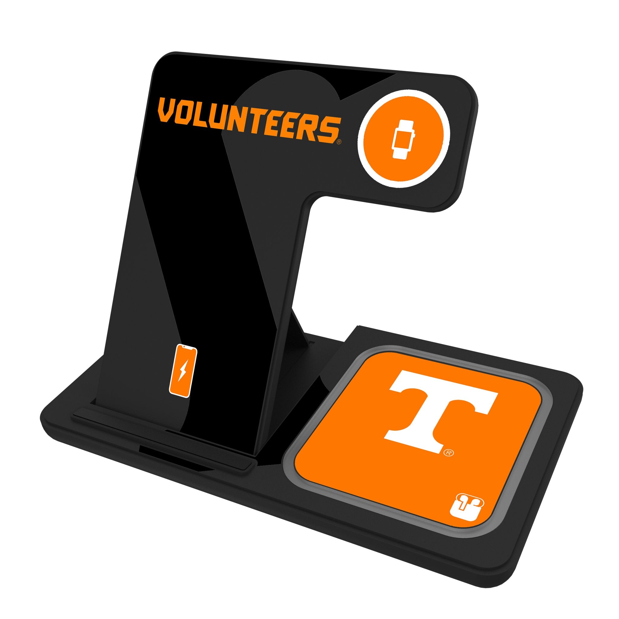 University of Tennessee Volunteers Monocolor Tilt 3 in 1 Charging Station