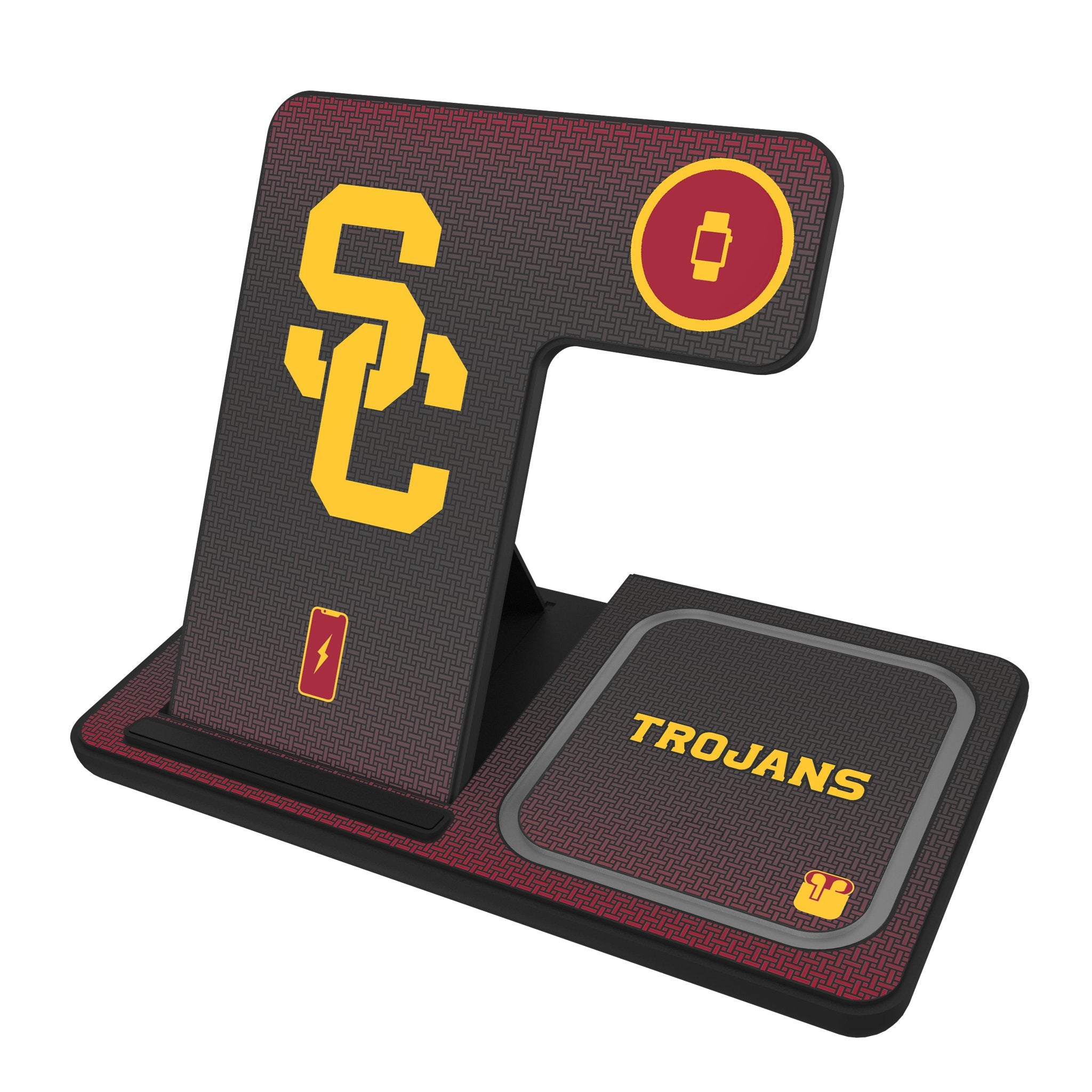 University of Southern California Trojans Linen 3 in 1 Charging Station