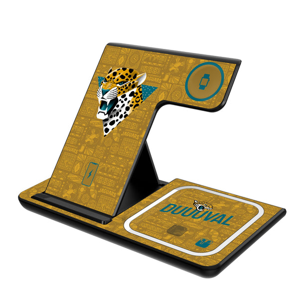 Jacksonville Jaguars 2024 Illustrated Limited Edition 3 in 1 Charging Station