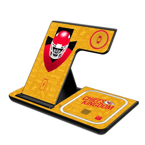 Kansas City Chiefs 2024 Illustrated Limited Edition 3 in 1 Charging Station