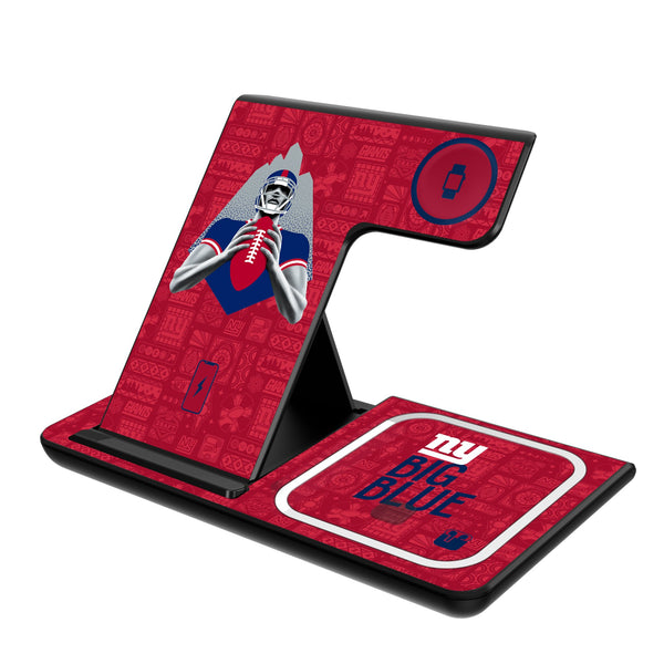 New York Giants 2024 Illustrated Limited Edition 3 in 1 Charging Station