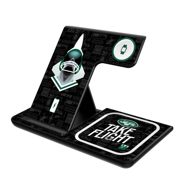 New York Jets 2024 Illustrated Limited Edition 3 in 1 Charging Station