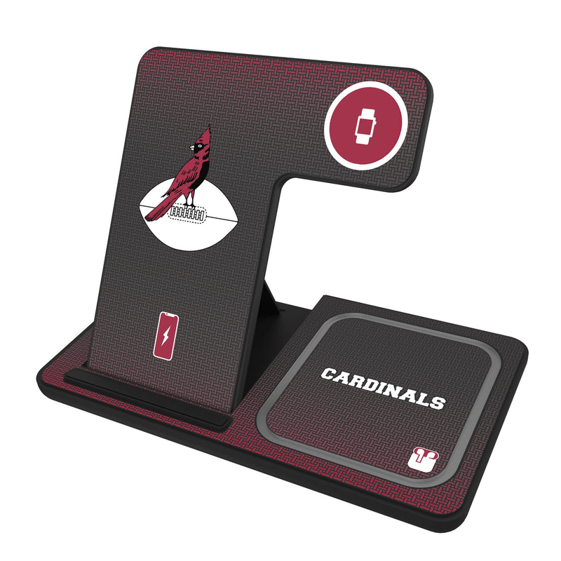 Chicago Cardinals 1947-1959 Historic Collection Linen 3 in 1 Charging Station
