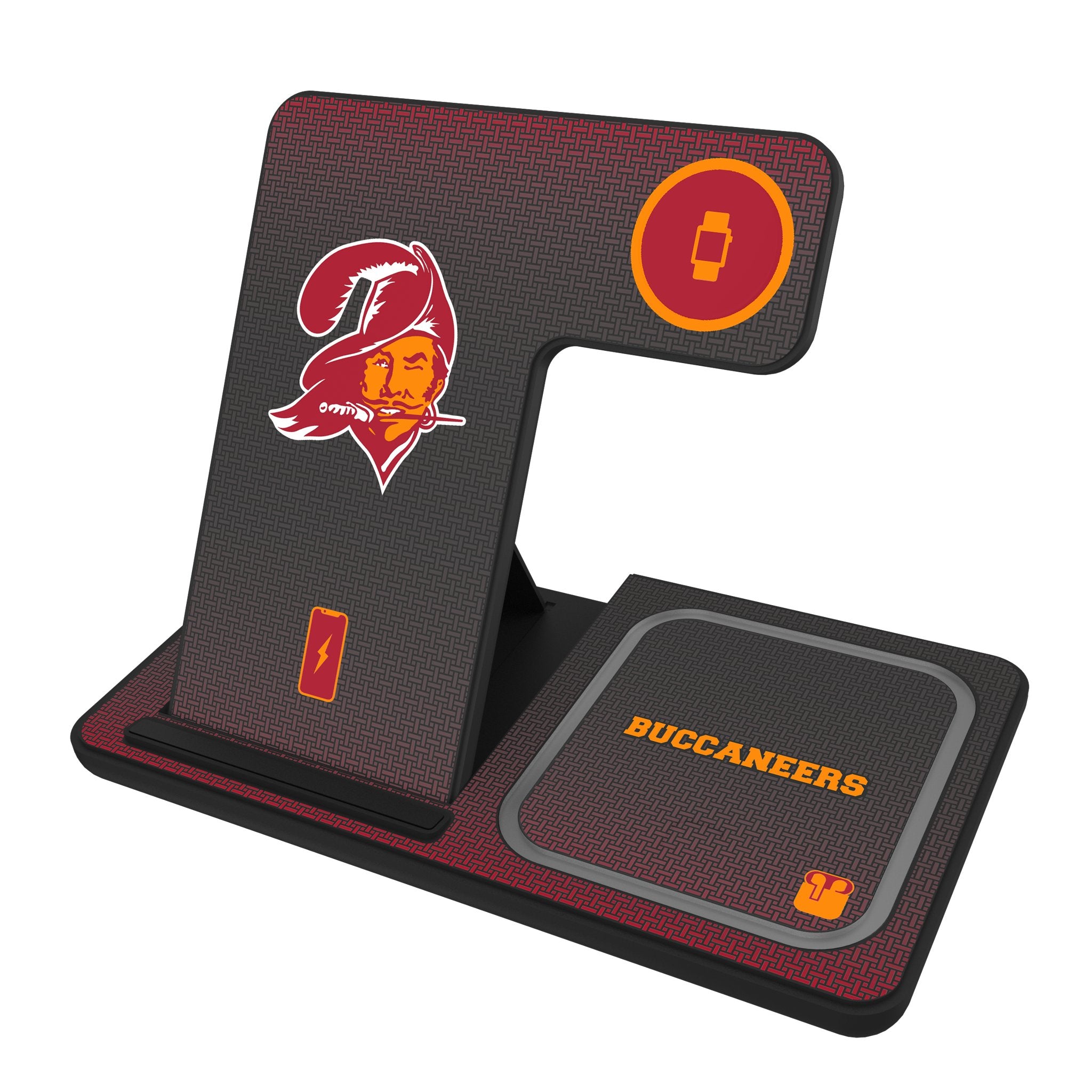 Tampa Bay Buccaneers Historic Collection Linen 3 in 1 Charging Station