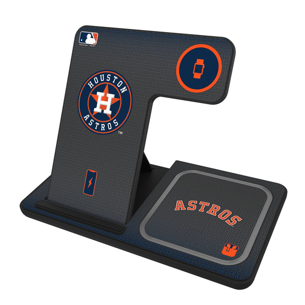 Houston Astros Linen 3 in 1 Charging Station