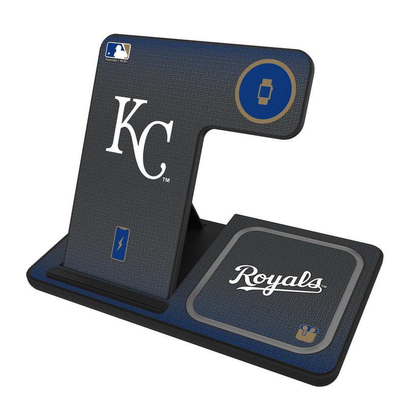 Kansas City Royals Linen 3 in 1 Charging Station