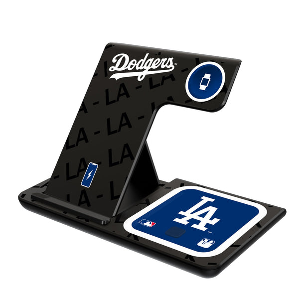 LA Dodgers Monocolor Tilt 3 in 1 Charging Station