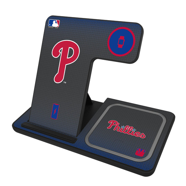 Philadelphia Phillies Linen 3 in 1 Charging Station