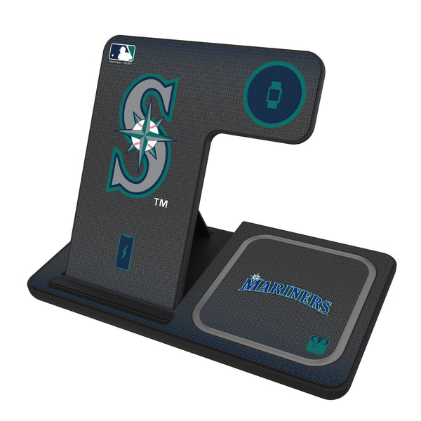 Seattle Mariners Linen 3 in 1 Charging Station