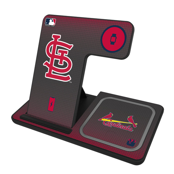 St Louis Cardinals Linen 3 in 1 Charging Station