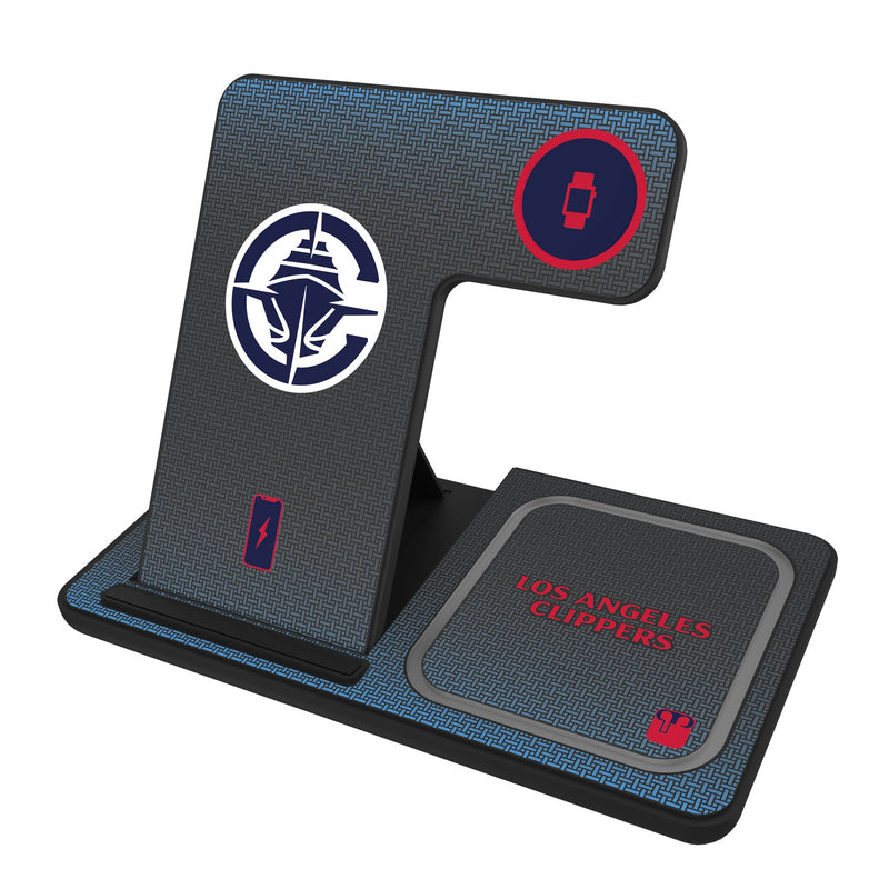 Los Angeles Clippers Linen 3 in 1 Charging Station