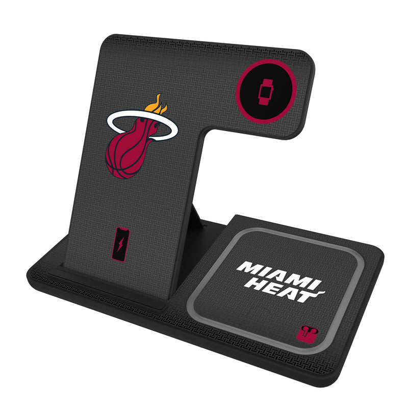 Miami Heat Linen 3 in 1 Charging Station