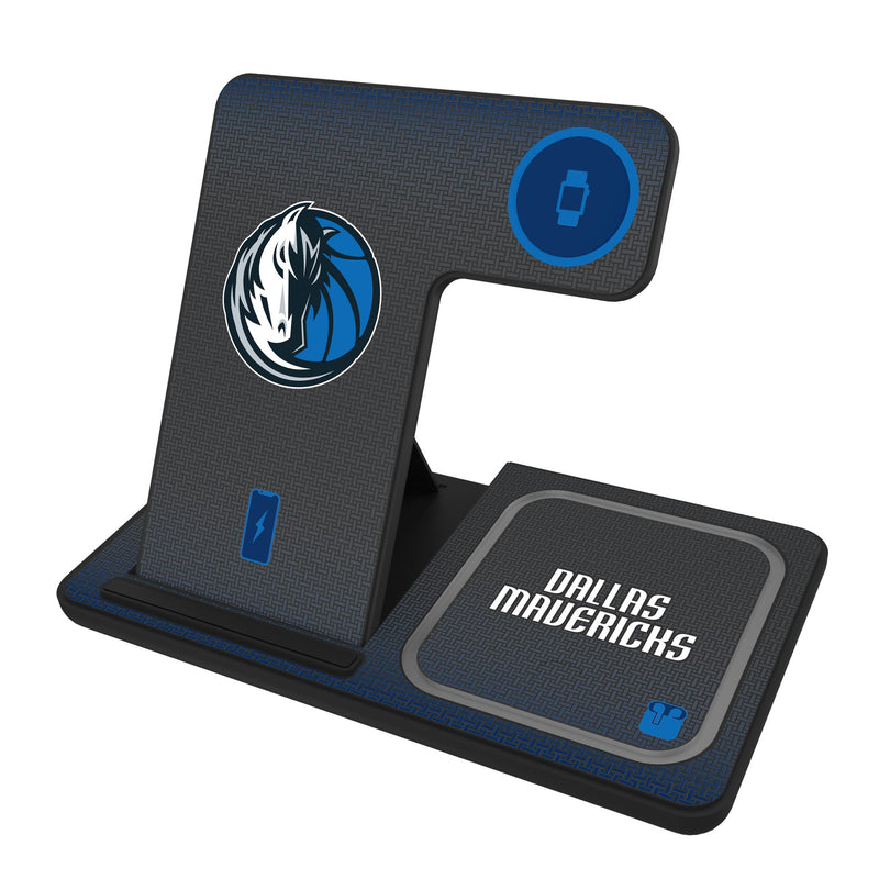 Dallas Mavericks Linen 3 in 1 Charging Station