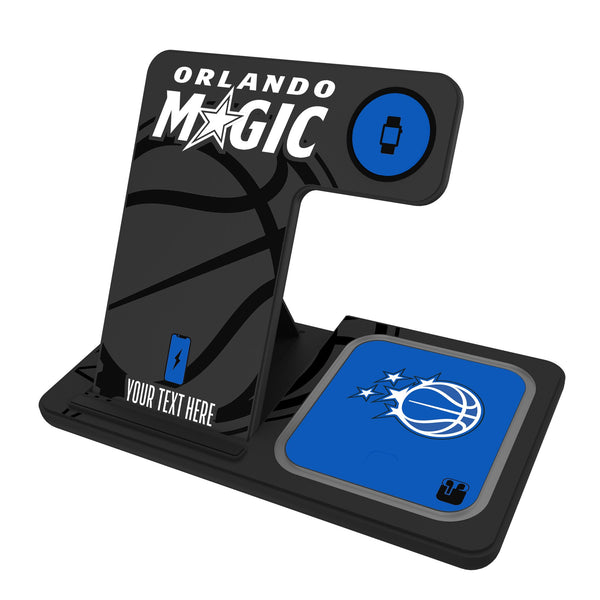 Orlando Magic Personalized Tilt 3 in 1 Charging Station