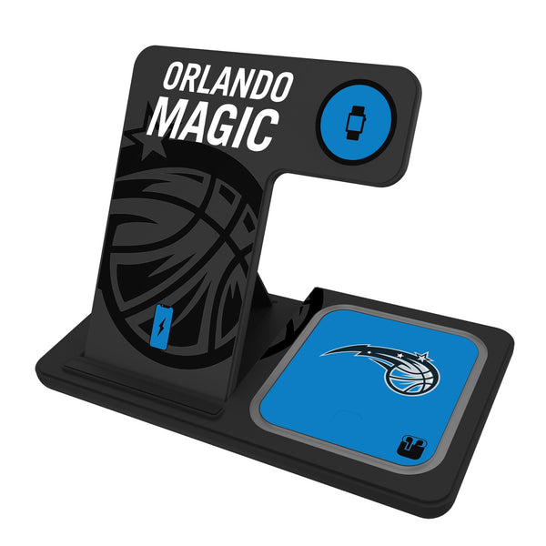 Orlando Magic Monocolor Tilt 3 in 1 Charging Station