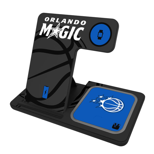 Orlando Magic Monocolor Tilt 3 in 1 Charging Station