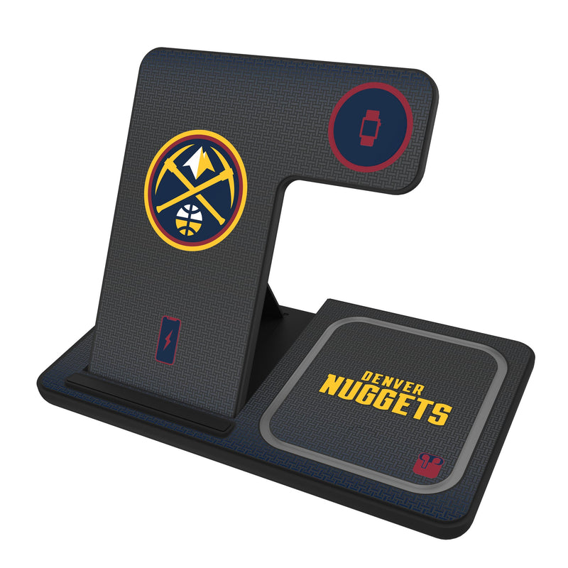 Denver Nuggets Linen 3 in 1 Charging Station