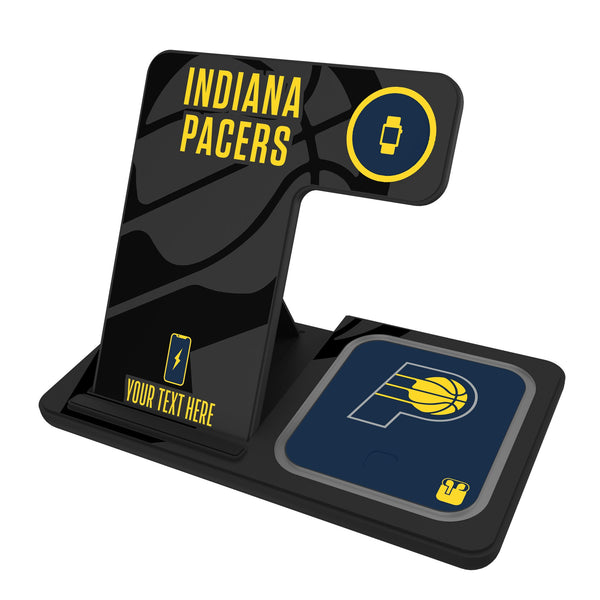 Indiana Pacers Personalized Tilt 3 in 1 Charging Station