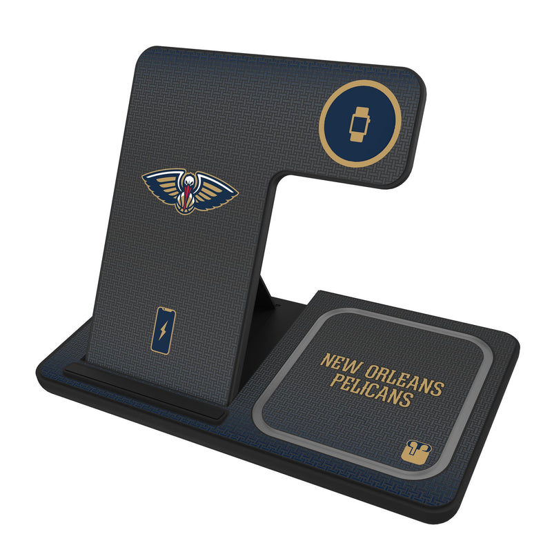 New Orleans Pelicans Linen 3 in 1 Charging Station
