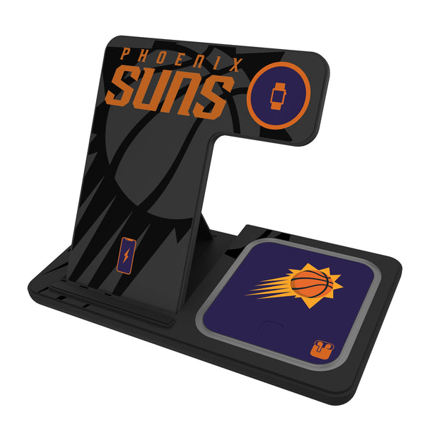 Phoenix Suns Monocolor Tilt 3 in 1 Charging Station