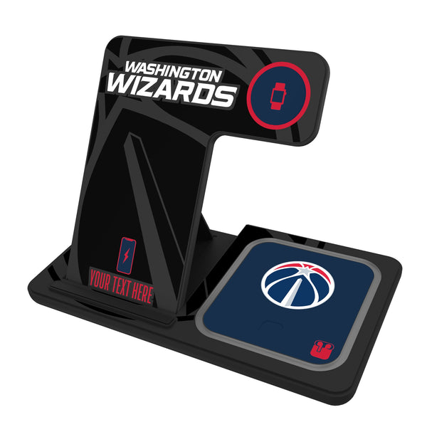 Washington Wizards Personalized Tilt 3 in 1 Charging Station