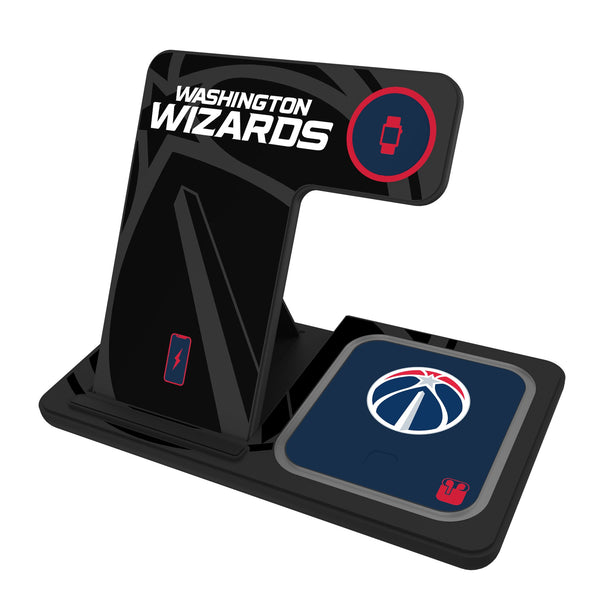 Washington Wizards Monocolor Tilt 3 in 1 Charging Station