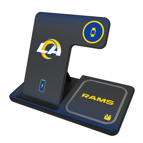 Los Angeles Rams Linen 3 in 1 Charging Station