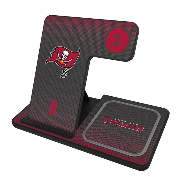 Tampa Bay Buccaneers Linen 3 in 1 Charging Station
