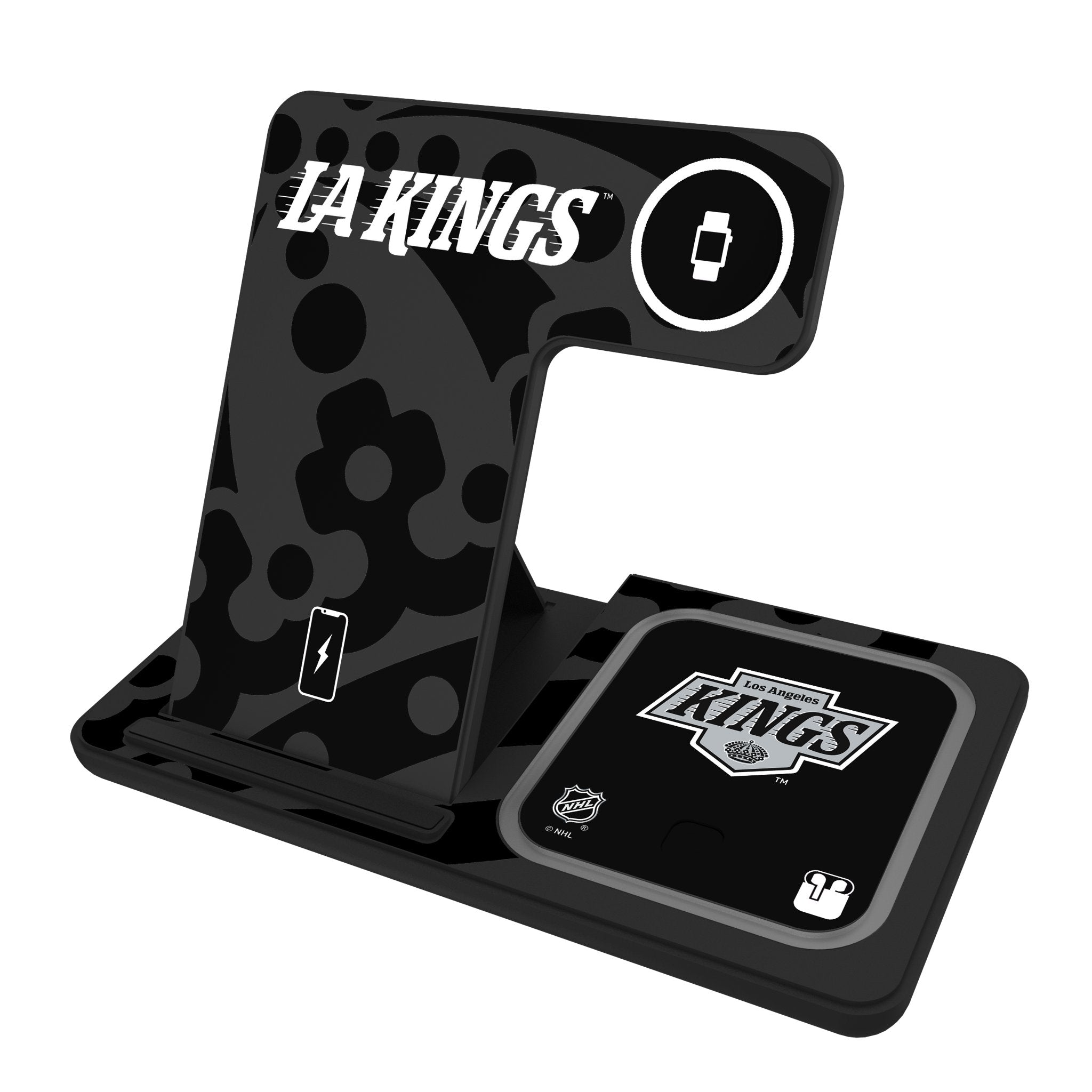 LA Kings Monocolor Tilt 3 in 1 Charging Station