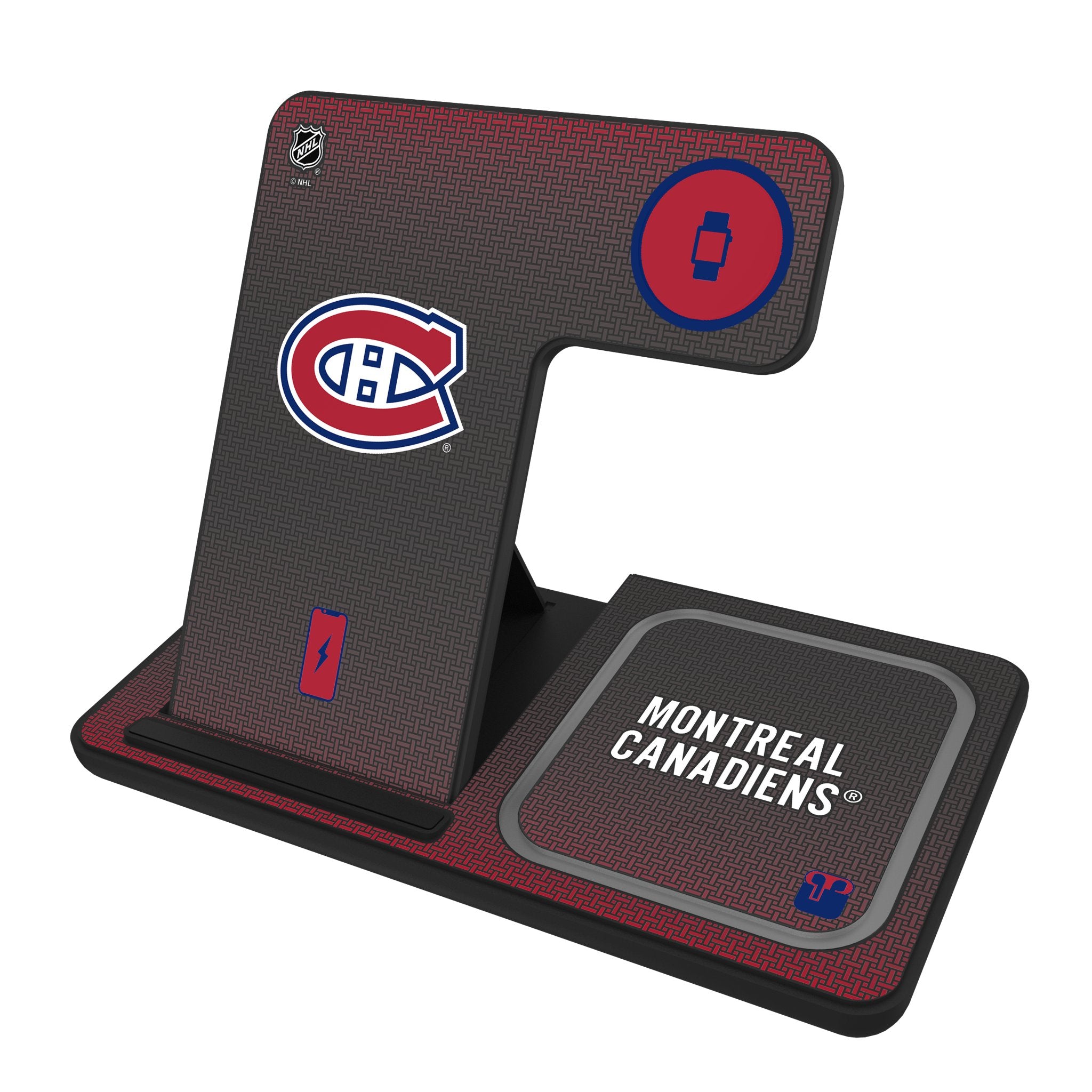 Montreal Canadiens Linen 3 in 1 Charging Station