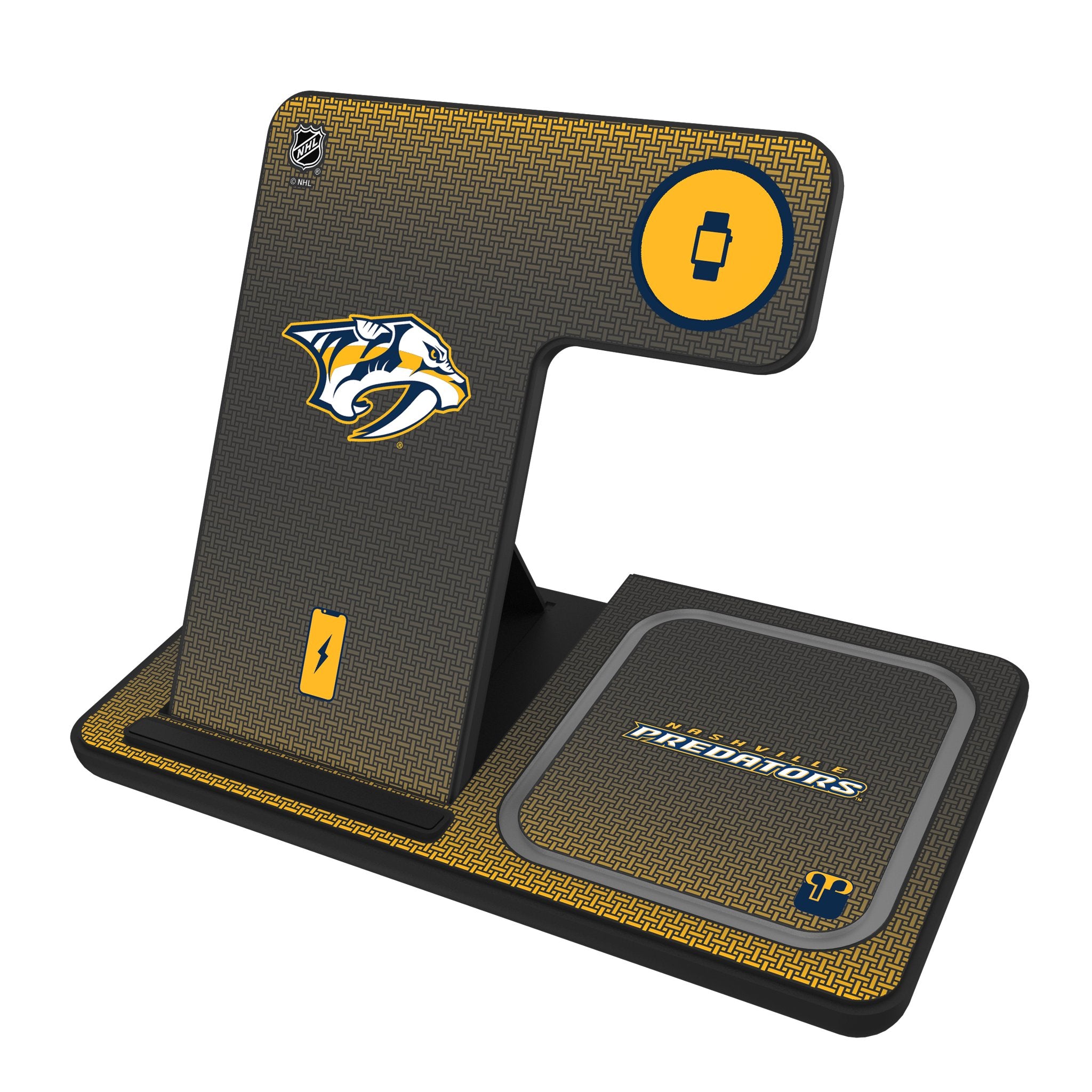 Nashville Predators Linen 3 in 1 Charging Station