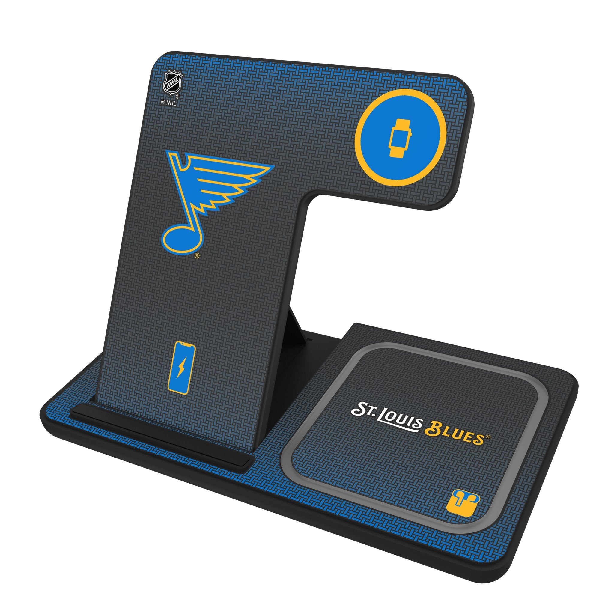 St. Louis Blues Linen 3 in 1 Charging Station