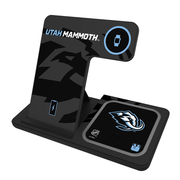 Utah Mammoth Monocolor Tilt 3 in 1 Charging Station