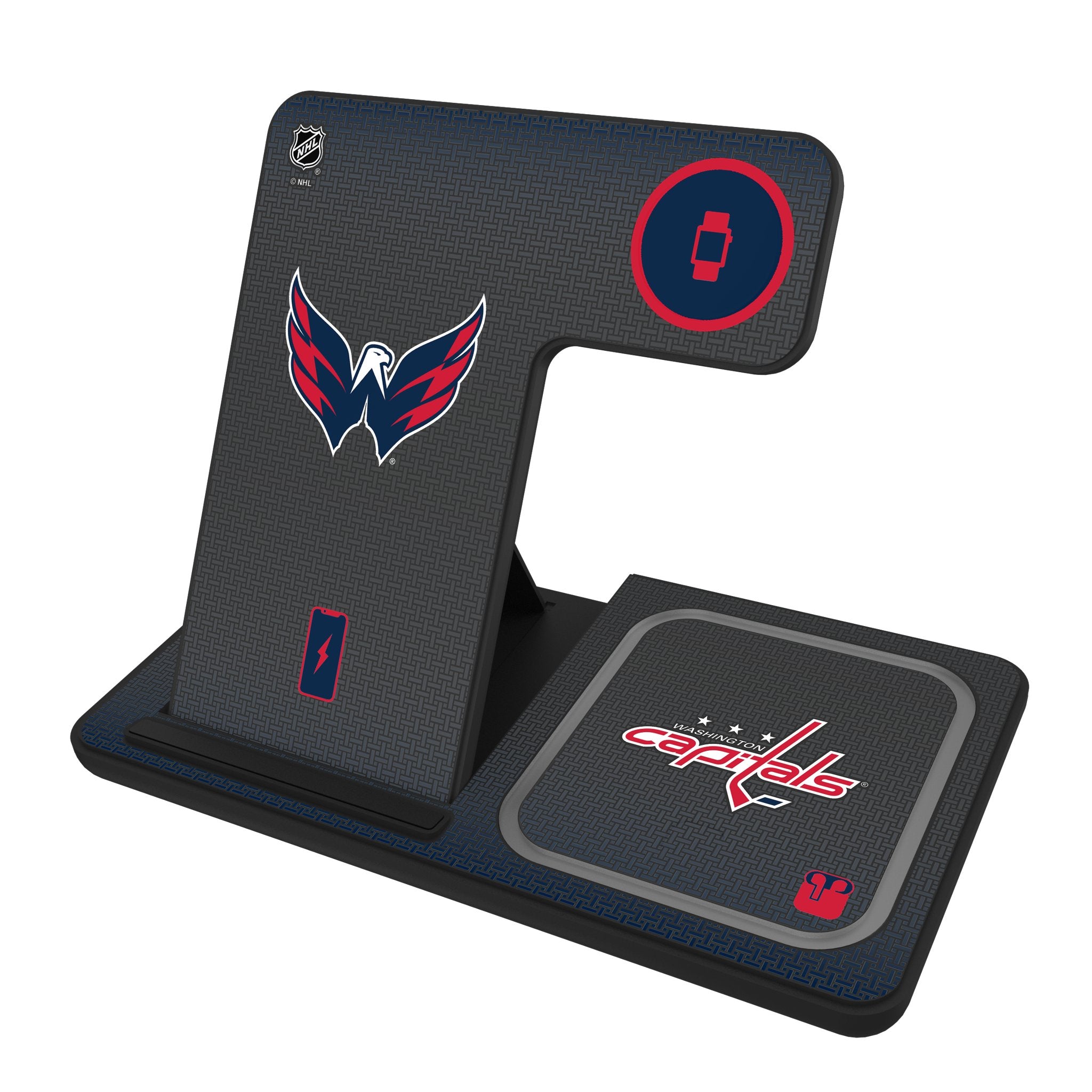 Washington Capitals Linen 3 in 1 Charging Station