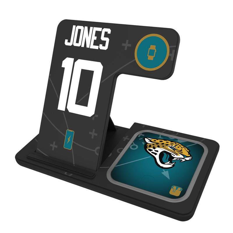 Mac Jones Jacksonville Jaguars 10 Ready 3 in 1 Charging Station