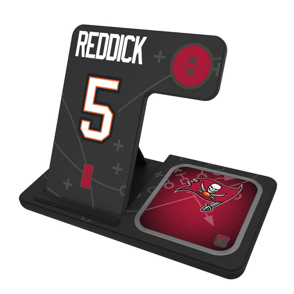 Haason Reddick Tampa Bay Buccaneers 5 Game Tactic 3 in 1 Charging Station